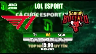 JBOVIETNAM - LOL - NHẬN ĐỊNH - SGB vs T1