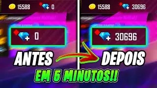 🔥 COMO GANHAR DIAMANTES NO FREE FIRE EM APENAS 5 MINUTOS! ‹  PikaGames ›