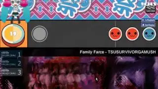 osu!taiko - Family Farce - TSUSURVIVORGAMUSH [OniZoda X-12] Played by xWillx