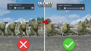 How To Stop CROUCHING In BattleRoyale | Technique & Setting Tips - CODMobile