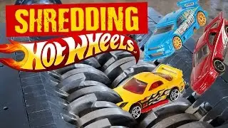 Shredding Hot Wheels Toy Cars - Shredding Stuff #16