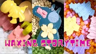 🌈✨ Satisfying Waxing Storytime ✨😲 