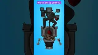 Can you ⏸️ Pause on the right Skibidi Toilet Characters? 