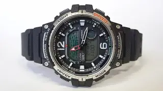 Часы для рыбаков. CASIO FISHING GEAR WSC-1250H-1A