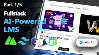Build An AI-Powered LMS App Part-#1 : Nuxt4, Vue, Clerk, LangChain, LangGraph, RAG, Tailwind, Prisma