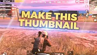 Make This PUBG Thumbnail in Android E01 / PicsArt Tutorial (Simple Method) / Hindi
