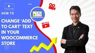 Change the add to cart text label in your woocommerce store