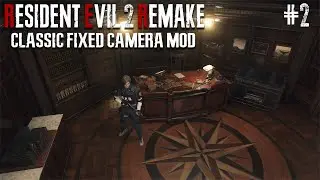 Resident Evil 2 Remake ►FIXED CAMERA MOD► (Leon Kennedy - Hardcore) #2