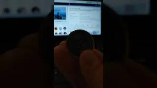 Монета на удачу из Скай парка Адлер