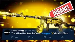 This Mp40 Class Setup got me feeling kinda🥴|Best Vanguard MP40 Class/Loadout For High Kill Games!