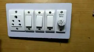 Fan Regulator Connection, 1 Socket 3 Switch 1 Fan Regulator Connection, Electric board connection