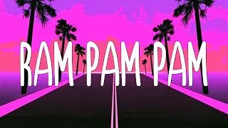 Ram Pam Pam - Natti Natasha & Becky G (Letra/Lyrics)