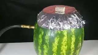 COMO FAZER UM NARGUILE DE MELANCIA EM CASA