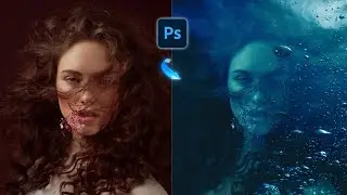 How To Make UNDERWATER Effect In Photoshop_Fast & Attractive Effect 