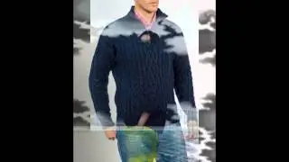 ажурный джемпер спицами