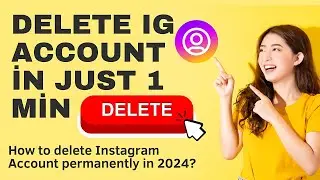 How to DELETE Instagram account in 2024 #deleteinstagramaccountpermanently