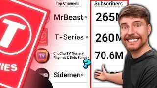 Who Has The Most Subscribers - MrBeast or T-Series?
