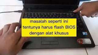 Laptop berkedip tidak menyala - indikator power berkedip
