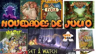 Novedades del mes de Julio en juegos de mesa | Owen Rules