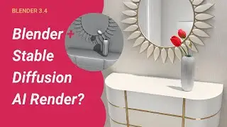 Blender + Stable Diffusion Experiment