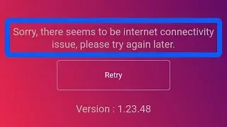 How To Fix SBI YONO App Sorry, There Seems To Be Internet Connectivity Issue, Please Try Again Later