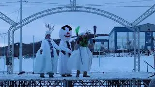 Открытие городской ёлочки. Томари. Сахалинская область. Праздничный концерт