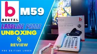 Landline Phone for Jio Fiber | Unboxing & Review | Beetel M59 Landline Phone | Landline Phone Price