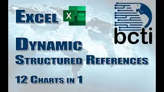 Microsoft Excel - Dynamic Structured References