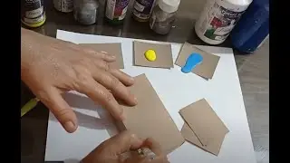 TECNICA PUNTILLISMO, CAJITA DECORADA
