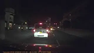 How to drive like a Douche: Stay on the wrong side of the road at a major intersection - near miss