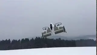 X-Vert E-flite erster Startversuch