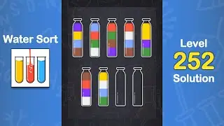 Water Sort Puzzle Solution - Level 252