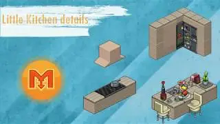 How to BUILD a Habbo Little kitchen details (Tutorial)