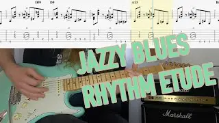 Jazzy Blues Rhythm Etude