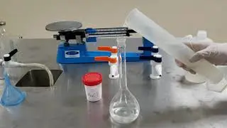 Preparación de una solución molar