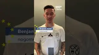 Uporabi svoj glas: Nogometaš Benjamin Verbič