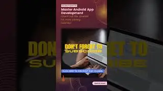 New Android Studio Tutorial! #techtutorial #smartphone #androiddevelopment #android #tech