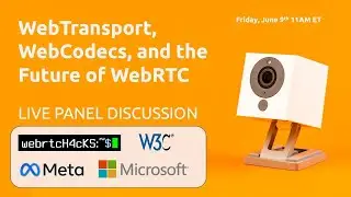 WebTransport, WebCodecs, and the Future of WebRTC