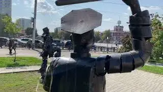 Чарли Чаплин в Барнауле