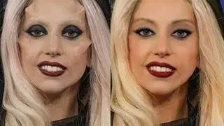 Lady Gaga EXTREME Photoshop Makeover