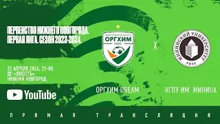 Оргхим Dream - НГПУ им. Козьмы Минина