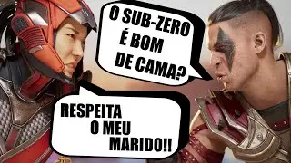 Sektor é mulher do Sub-Zero! - MK1: SEKTOR TODAS AS FALAS