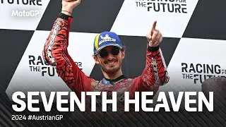 Bagnaia matches his record of victories in a #MotoGP season! 🏆| 2024 #AustrianGP