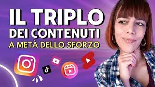 🚀 Il mio PROCESSO di CREAZIONE CONTENUTI infiniti (da sola SENZA UN TEAM!)