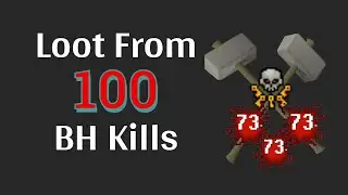 Loot From 100 PKs in Bounty Hunter