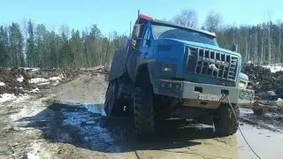 Урал NEXT на бездорожье