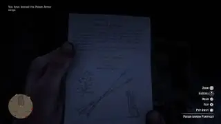 POISON Arrow Pamphlet Location Red Dead Redemption 2
