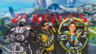 20 Revives in 5 minutes... [Apex Legends]