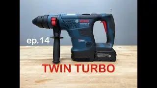 24-23 | Bosch PROFATOR 18v 1-1/4 Inch SDS-plus rotary hammer review | GBH18v-34CQN | ep.14