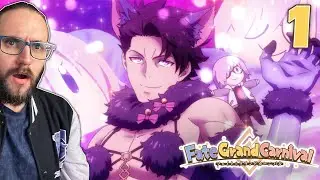 The Full Chaldea Chaos! | Fate Grand Carnival Episode 1 REACTION